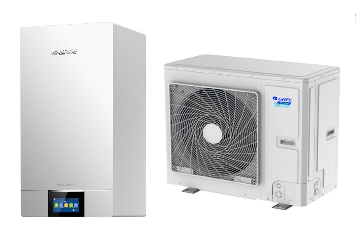 Термопомпа Gree Versati III GRS-CQ10Pd/NhH-E, 10 kW